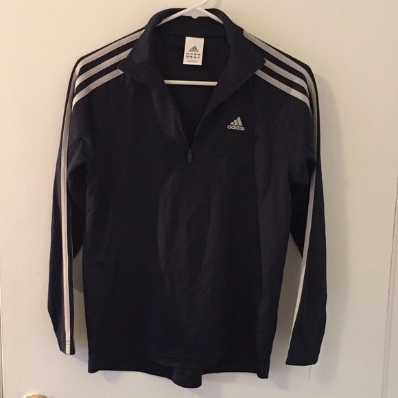 adidas Tops - Adidas Workout navy top kids large or adult small